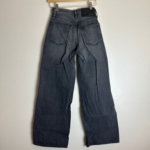 rag & bone Maya High-Rise Wide-Leg Jeans - Picture 4 of 11